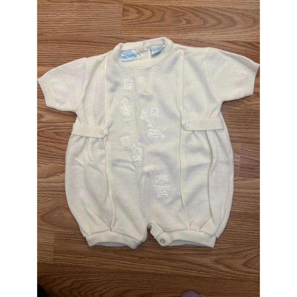 Vintage carters knit one piece